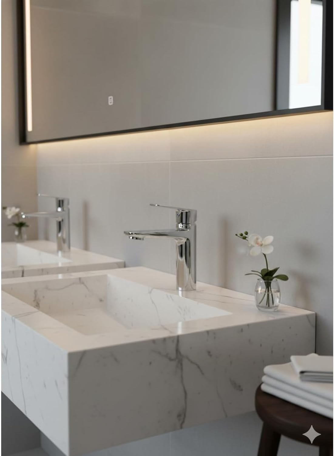 BASIK Morgan – Miscelatore Lavabo Cromato – foto 6