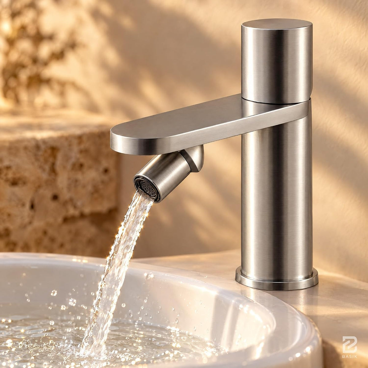 BASIK Siria – Miscelatore Bidet Spazzolato – foto 4