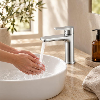 BASIK Aurel – Miscelatore Lavabo Cromato – foto 6