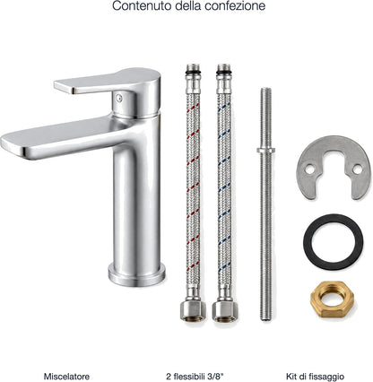BASIK Aurel – Miscelatore Lavabo Cromato – foto 8
