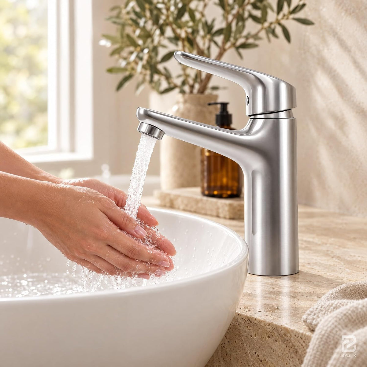 BASIK Bonansea – Miscelatore Lavabo Cromato – foto 5
