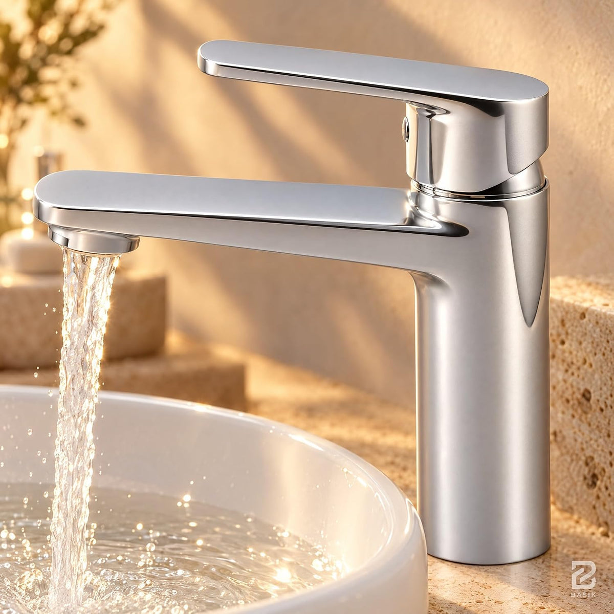 BASIK Morgan – Miscelatore Lavabo Cromato – foto 4