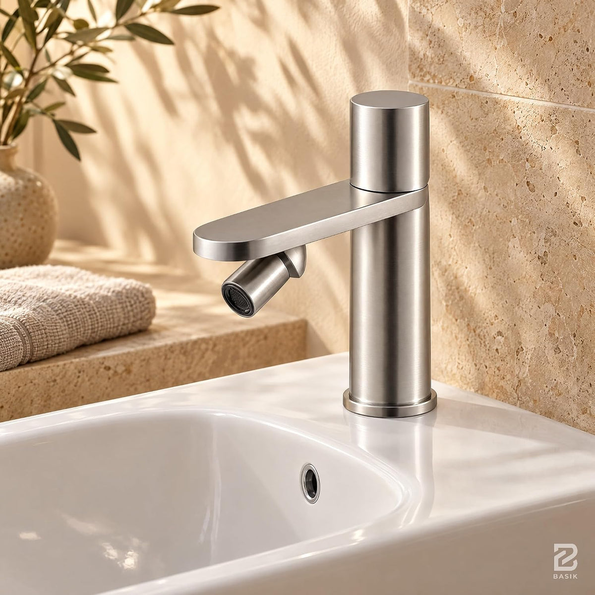 BASIK Siria – Miscelatore Bidet Spazzolato – foto 2