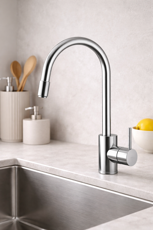 BASIK MISCELATORE CUCINA ACCIAIO INOX