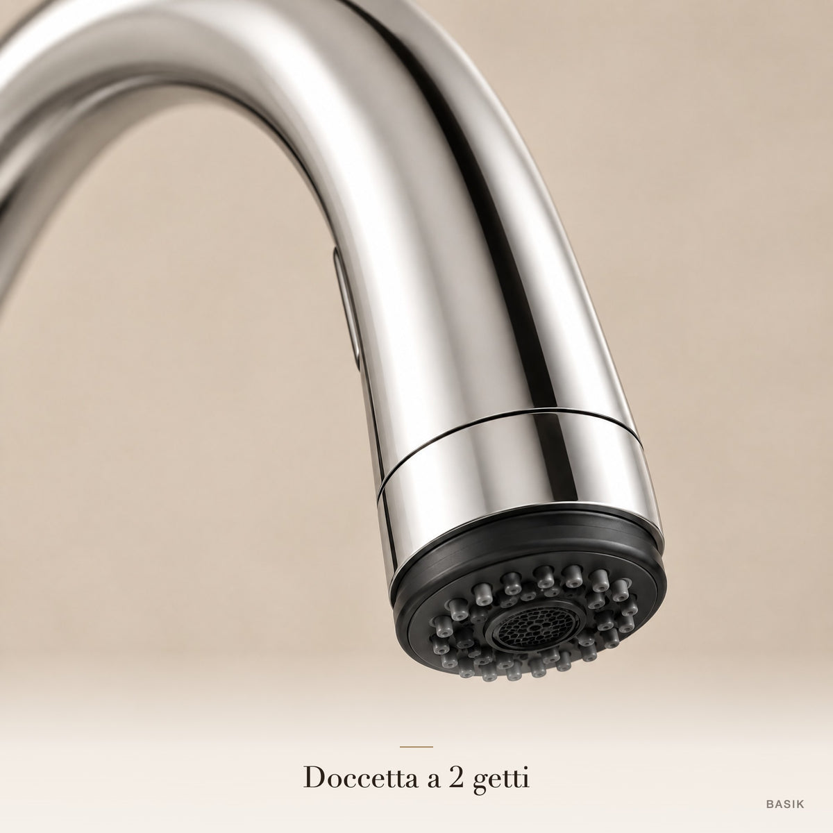 BASIK ARCO cromo finitura