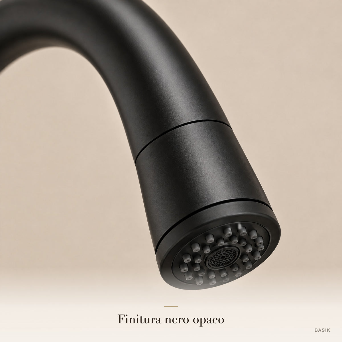 BASIK ARCO nero finitura