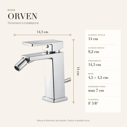 BASIK ORVEN BIDET dimensioni