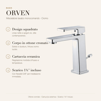 BASIK ORVEN LAVABO caratteristiche